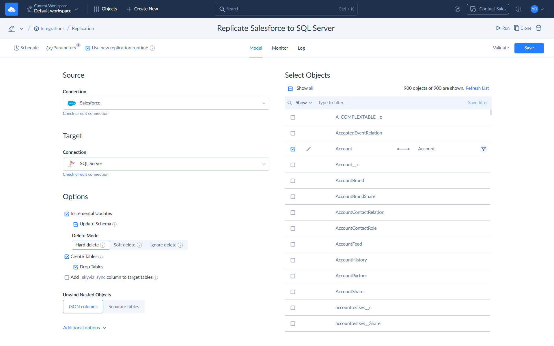 replication window