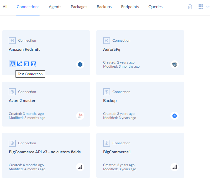 View Mode of Connections