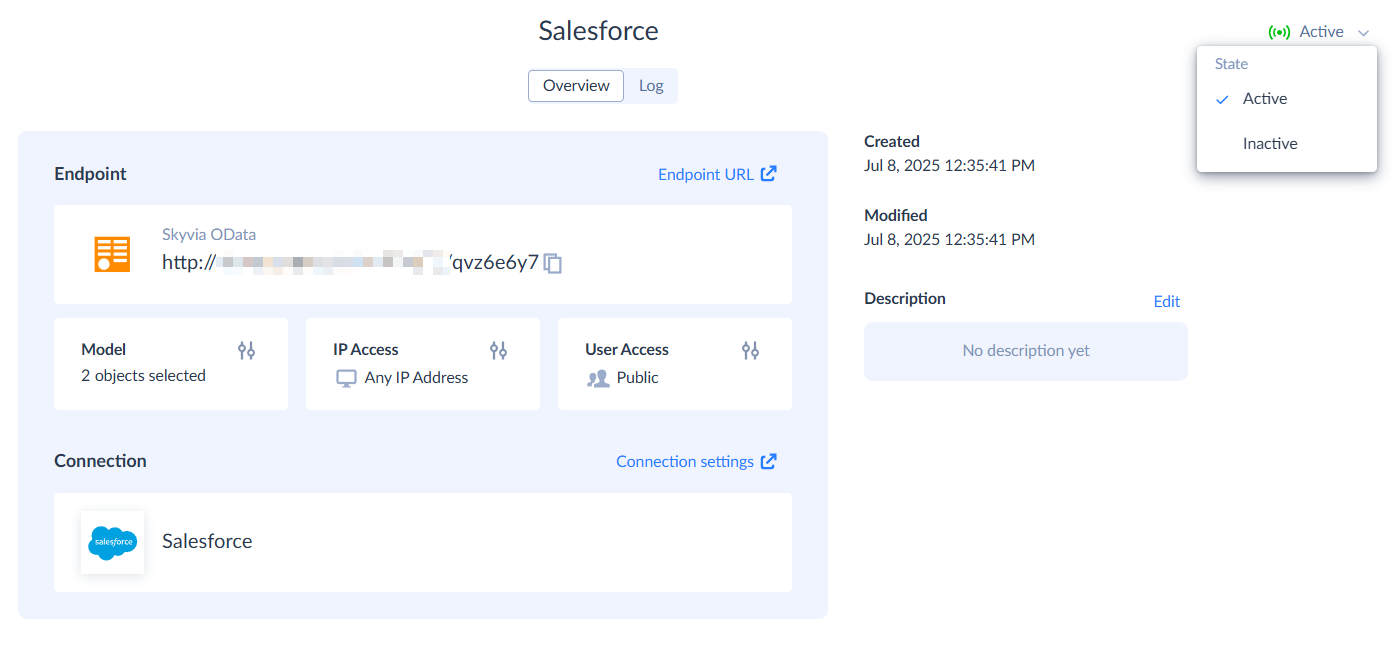 Endpoint overview