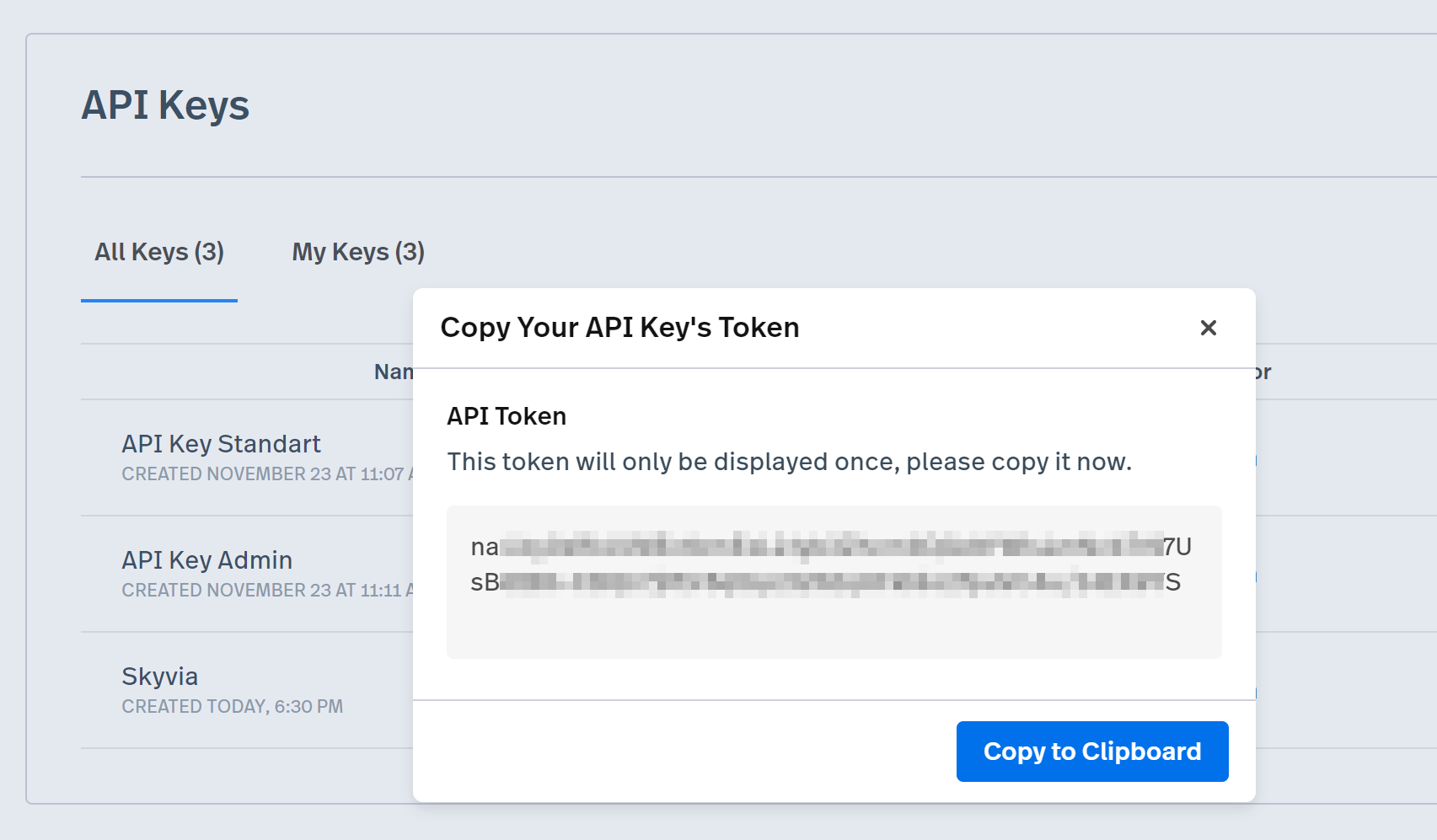 FullStory API Key