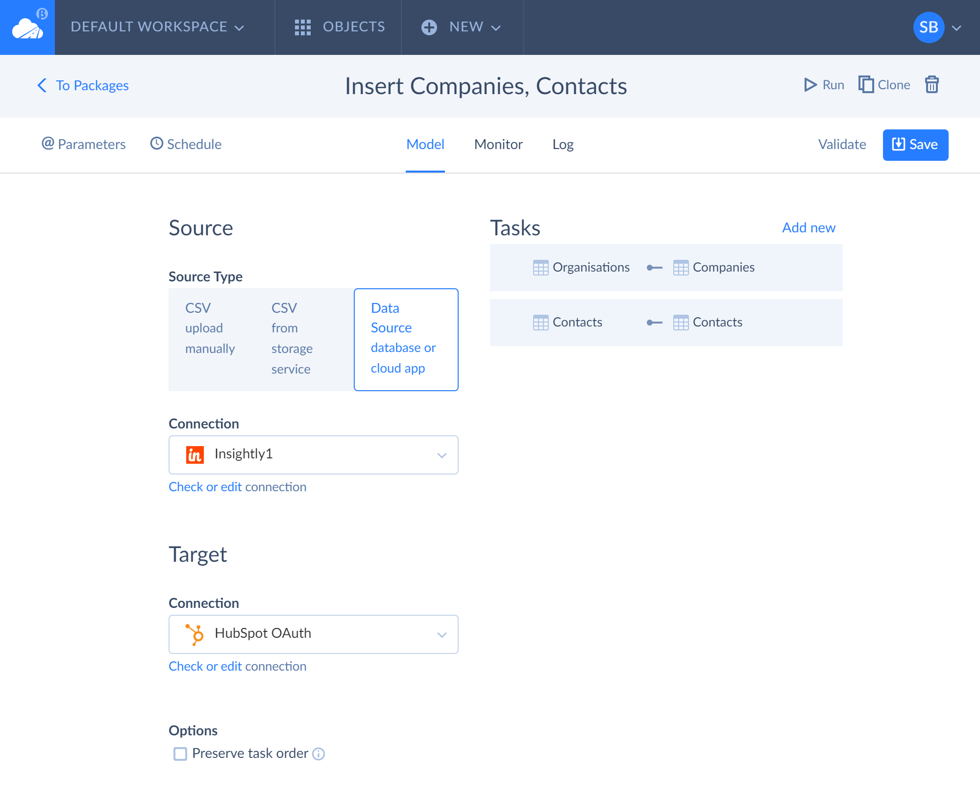 Insightly and HubSpot Integration