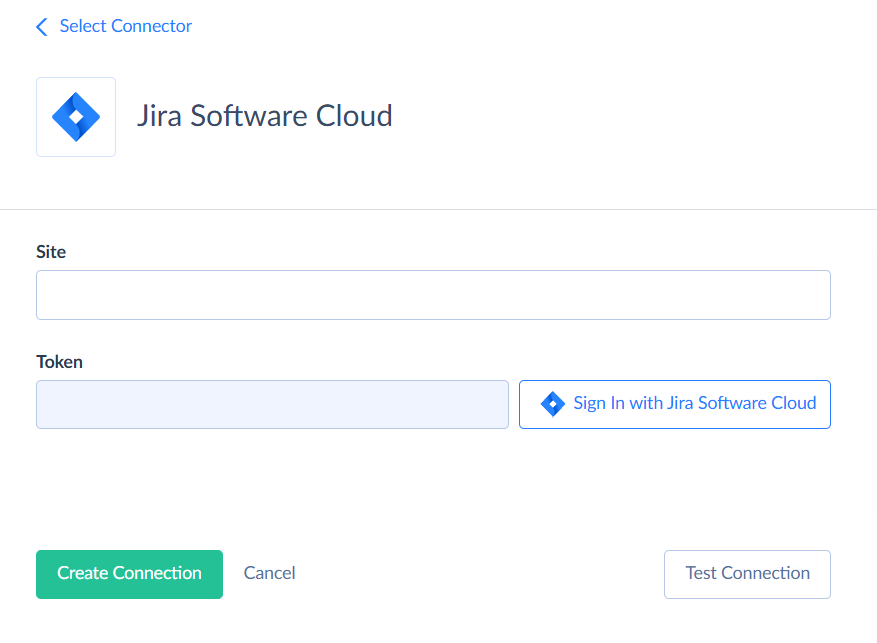 Jira Connection Editor