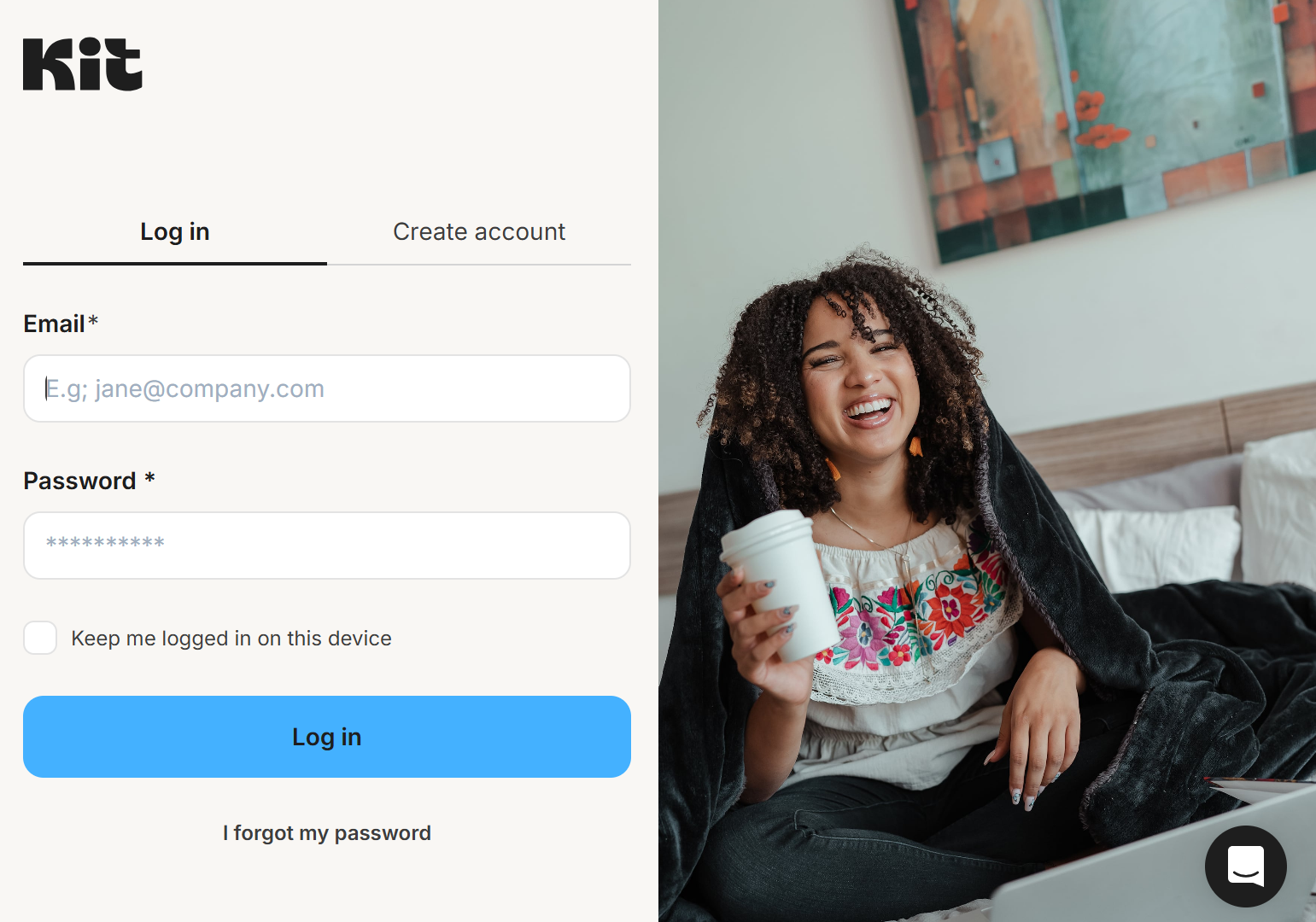 Sign in to Kit