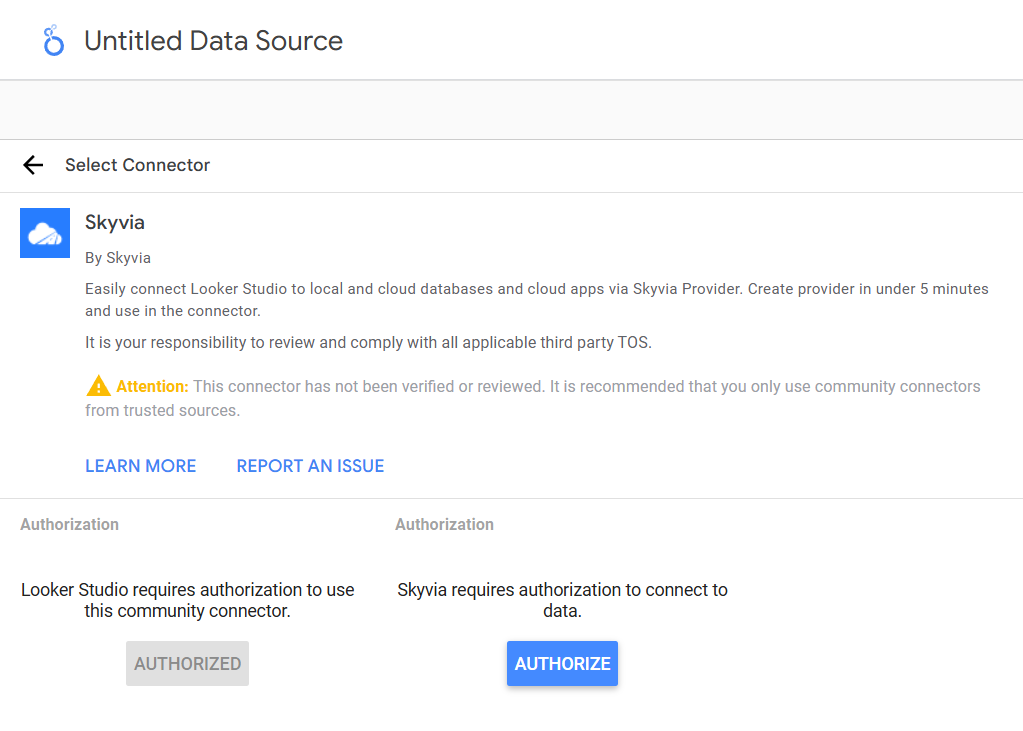 Provider authorization