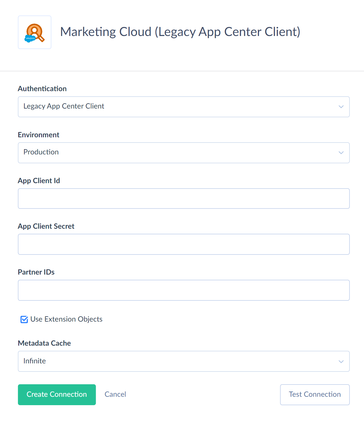 Legacy App Center Client Authentication