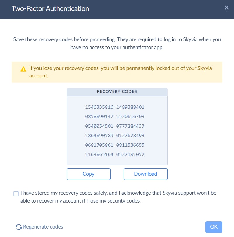 Recursive two-factor authentication issue - You need a code to get