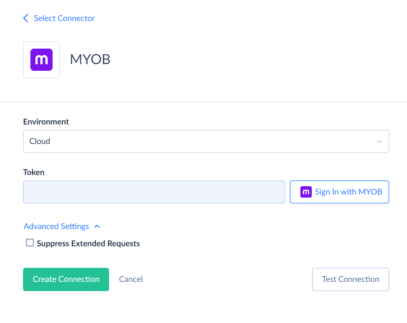 Connection Editor window