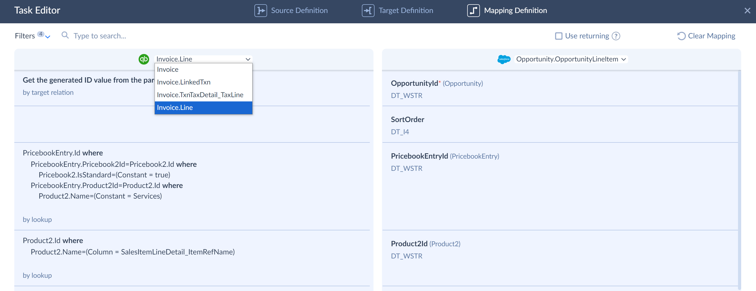 Selecting Nested Object field