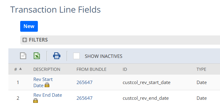 Custom Fields