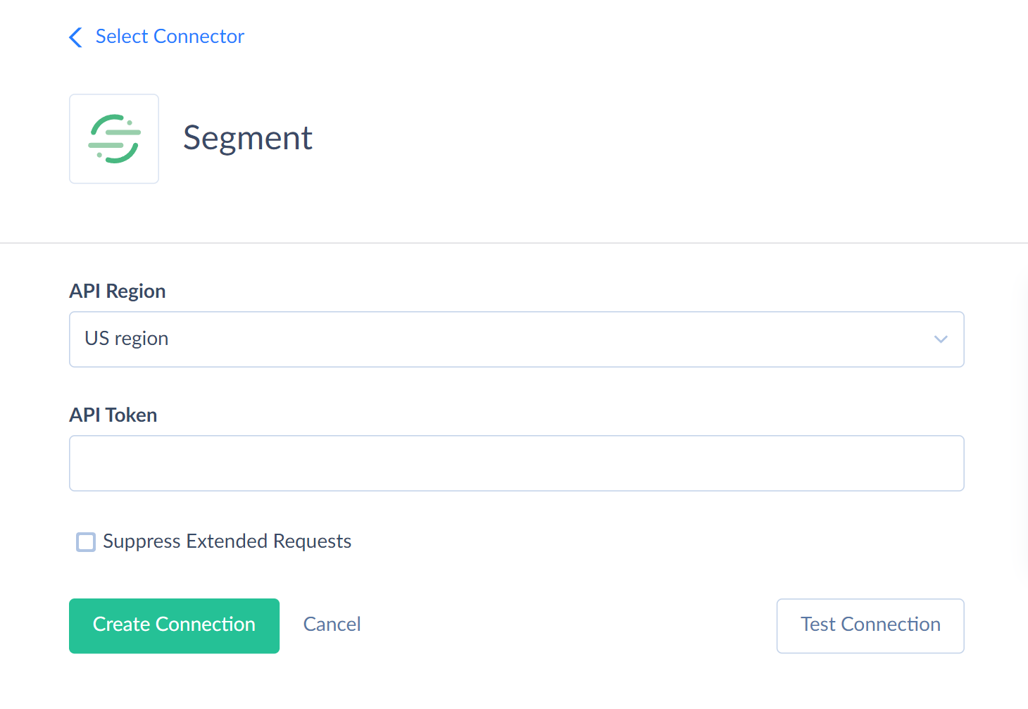 Segment connection