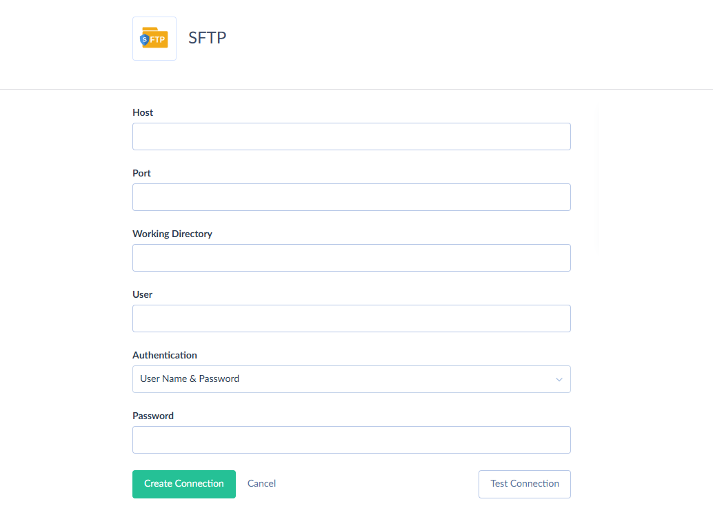 Connection Editor window