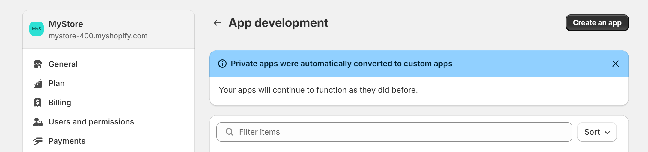 App development