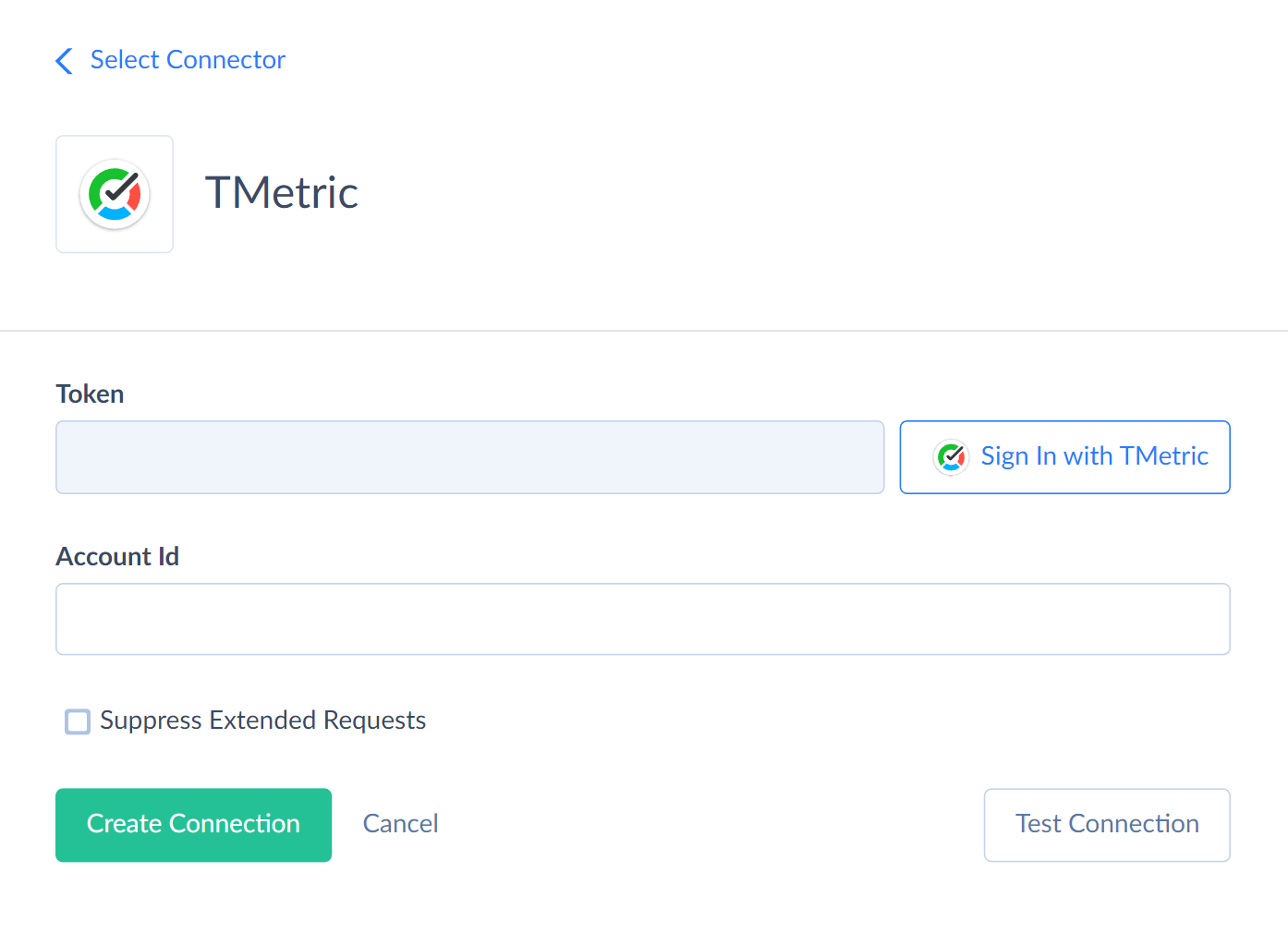 tmetric connection