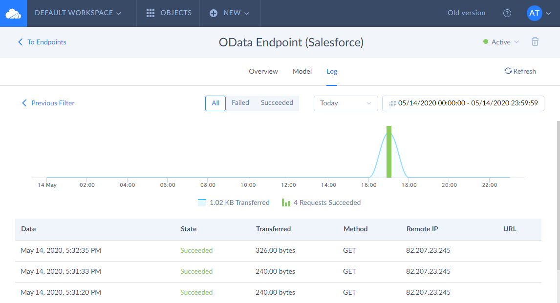 Endpoint Log