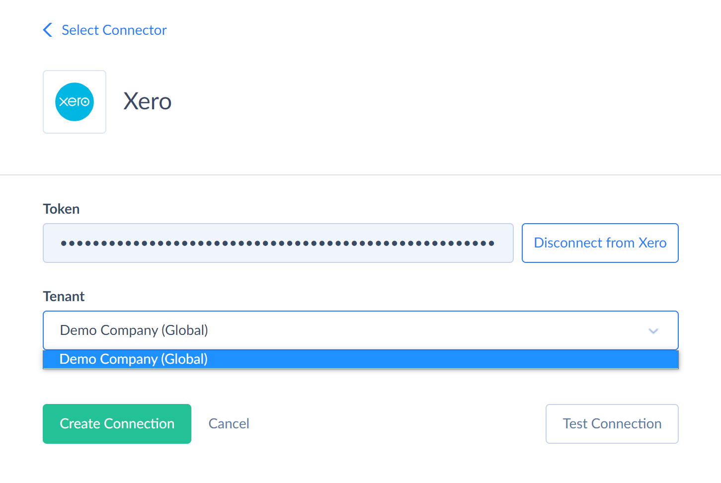 Signing in to Xero