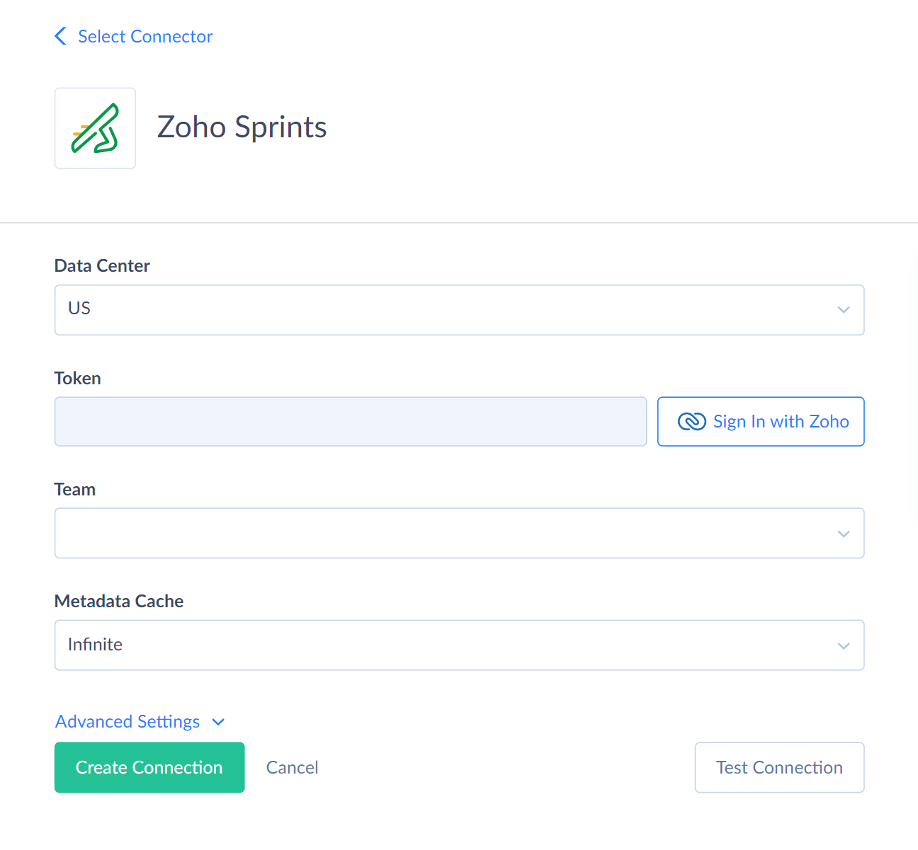 zoho-sprints-connection